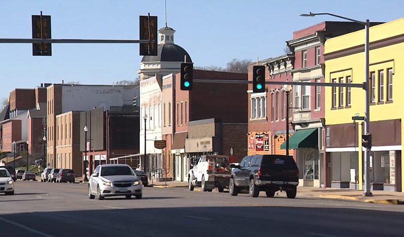 Photo of rural downtown 