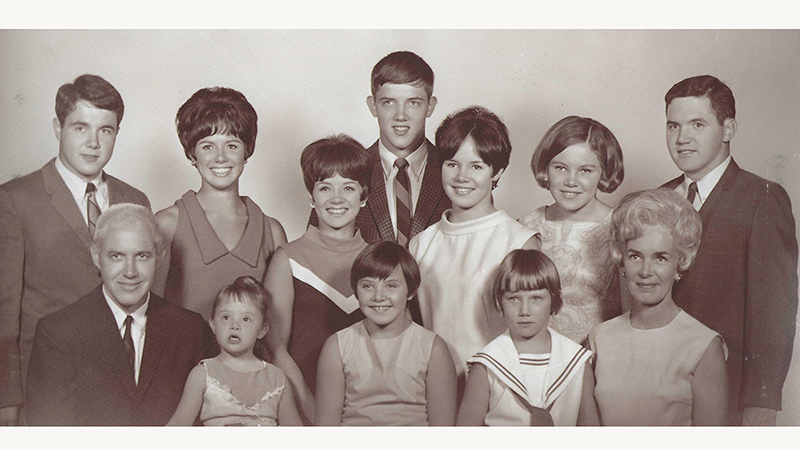 Ashley Family 1969 portrait