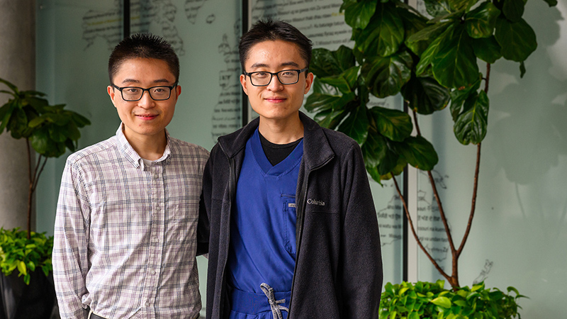 Brothers Leon Cheng, left and Sam Cheng, are both medical students at the University of Missouri School of Medicine.