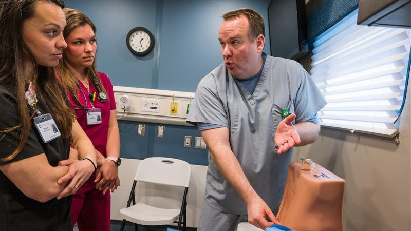 Students in the LINC program at Hannibal