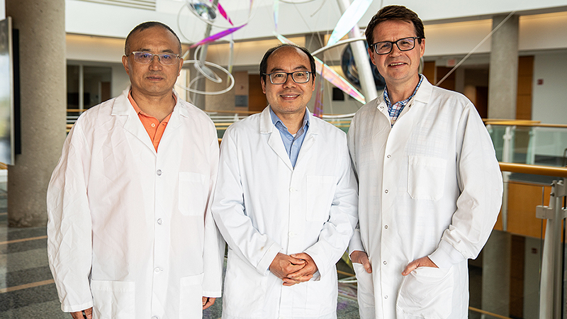 Group photo of Influenza Center team members