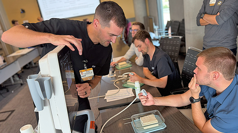 Point-of-care ultrasonography (POCUS) 