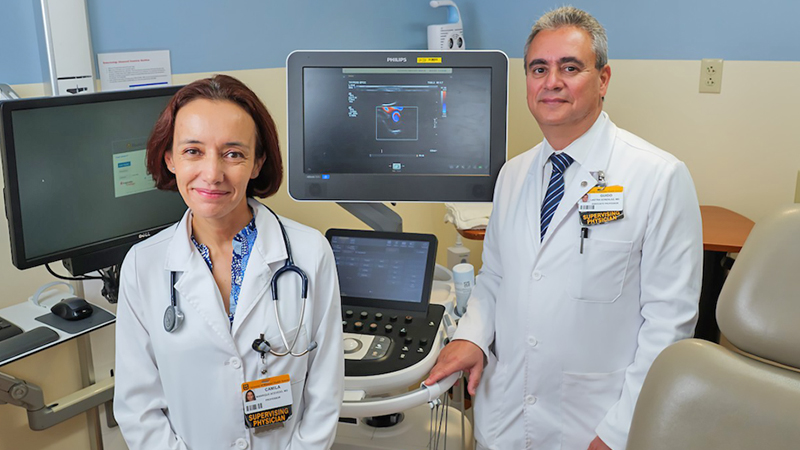 Camila Manrique-Acevedo and Guido Lastra