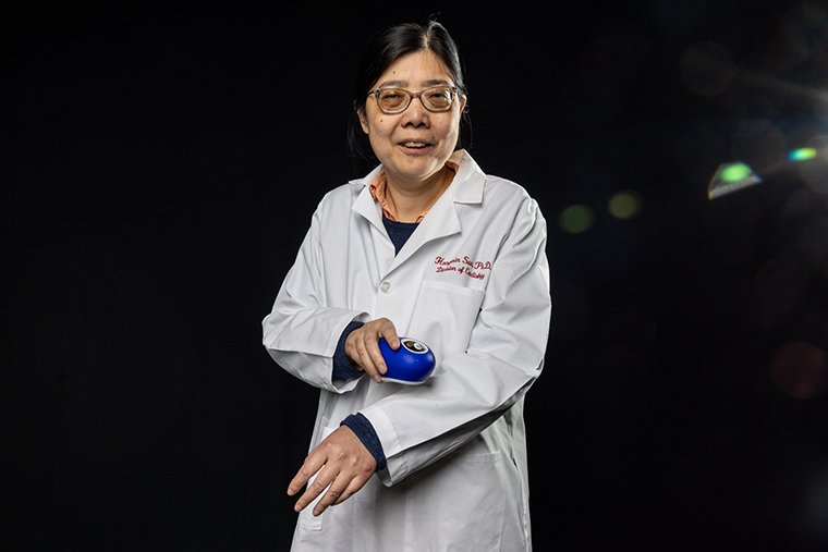Hongmin Sun, PhD, an associate professor in the School of Medicine