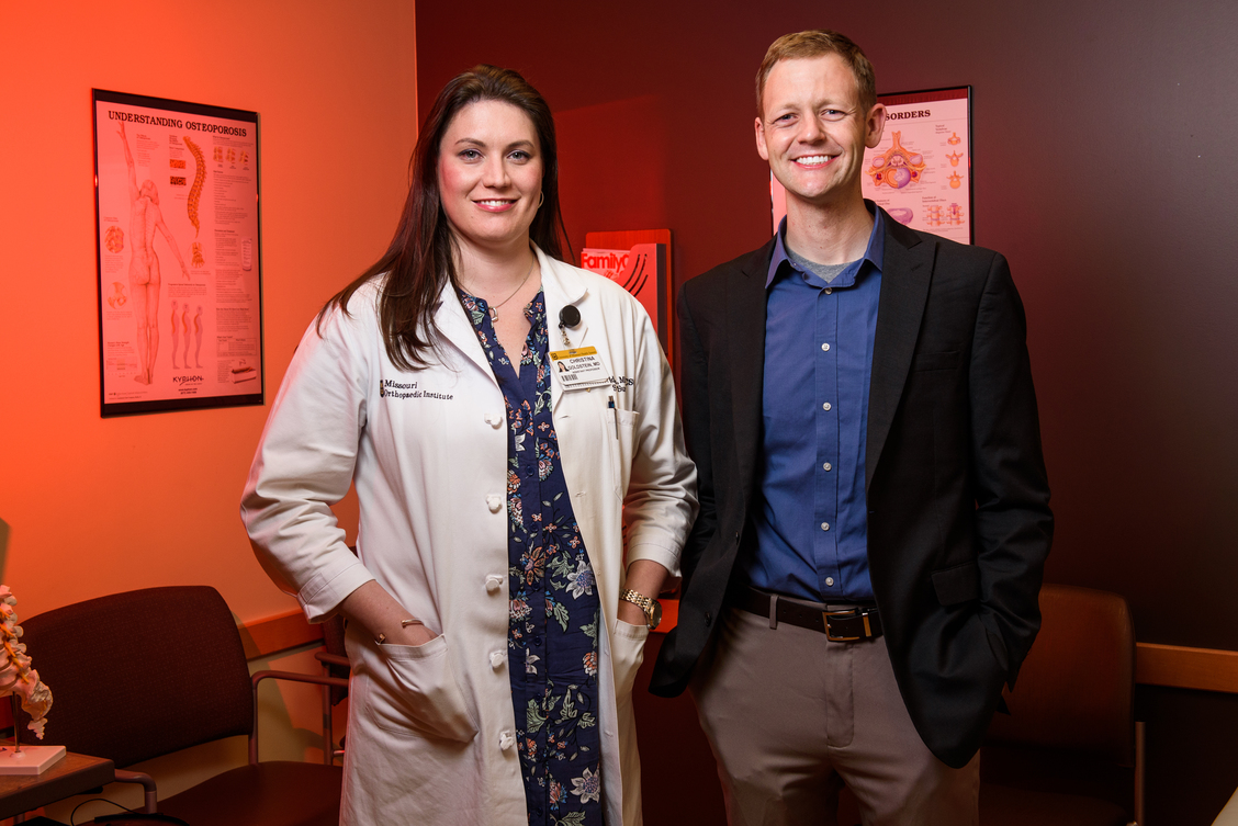 Bret Ulery, PhD  Department of Chemical Engineering  Christina Goldstein, MD  Department of Orthopaedic Surgery