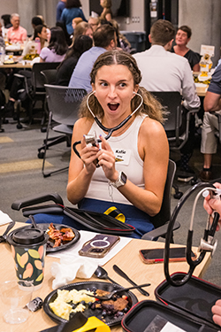   First-year medical student Katie Gray 