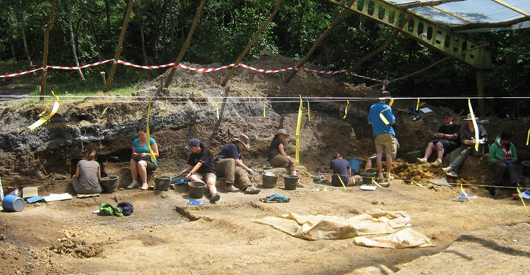 Excavation at the Rudabànya site