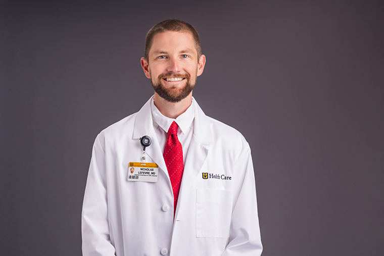 Nicholas LeFevre, MD, medical director for POCUS