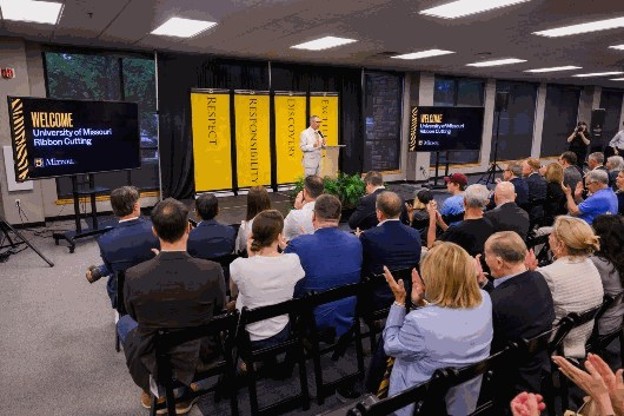 The May 2026 event celebrating the expansion of the Mizzou School of Medicine Springfield Clinical Campus to a four-year medical program.