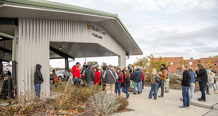 Columbia Farmers Market was well attended for the ribbon cutting