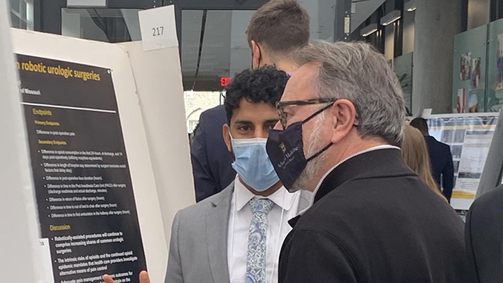 Urology research poster presentation