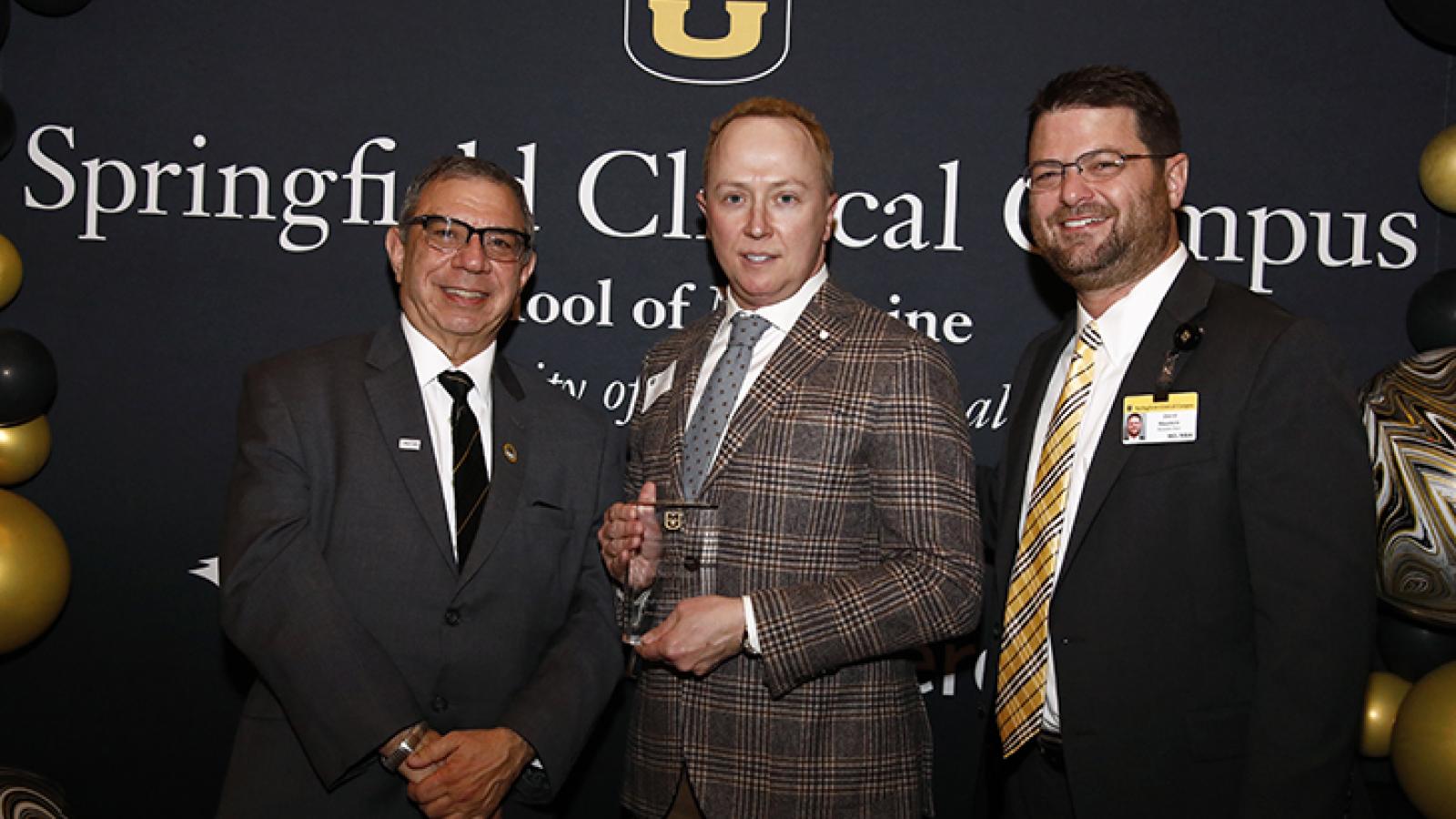 Psychiatry Preceptor of the Year to Dr. Rex Taber