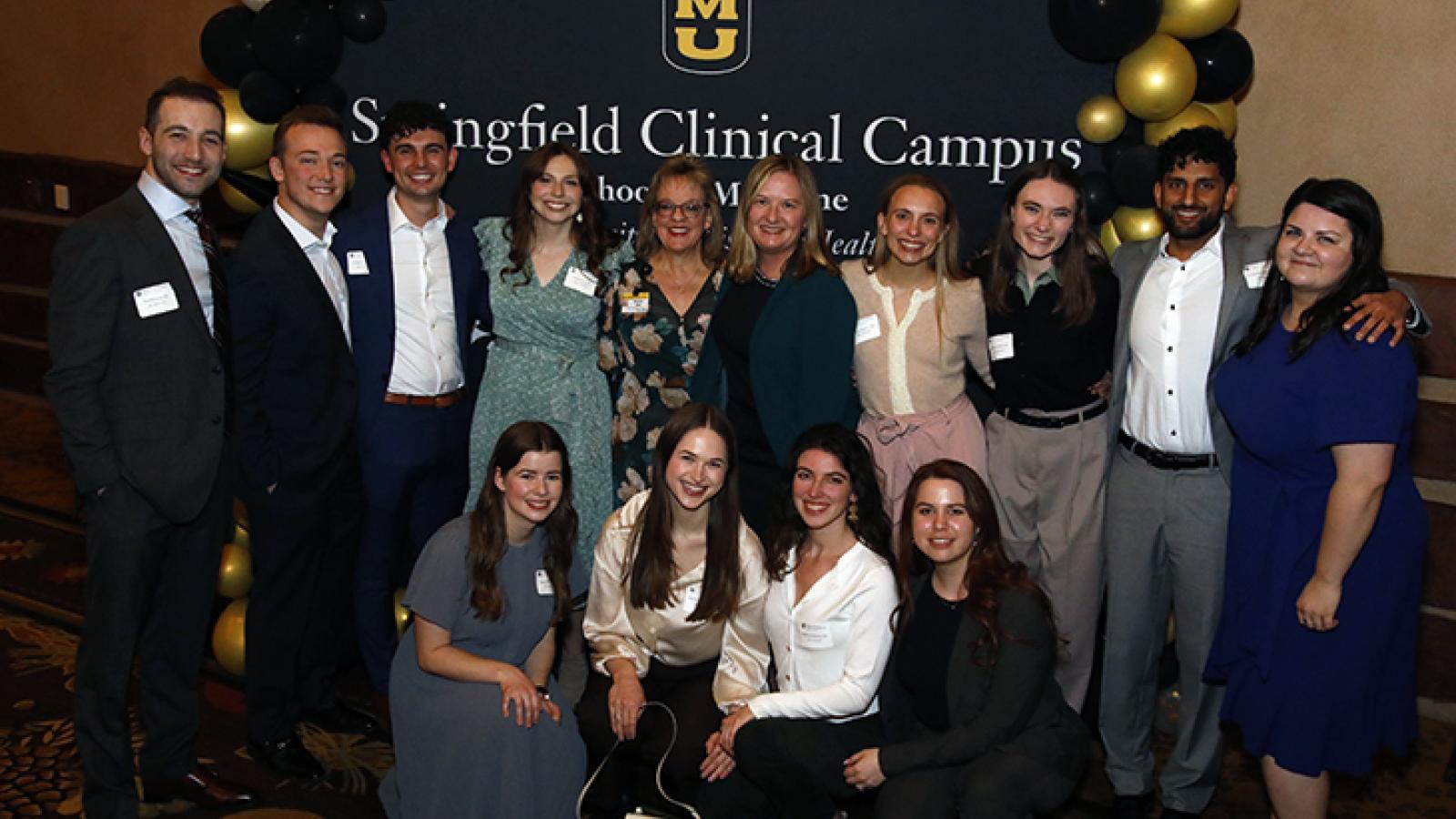 Springfield Clinical Campus students