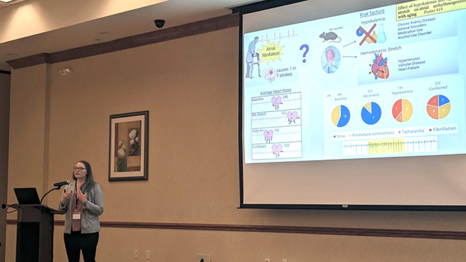 Jessica Cayton presents at CV Day