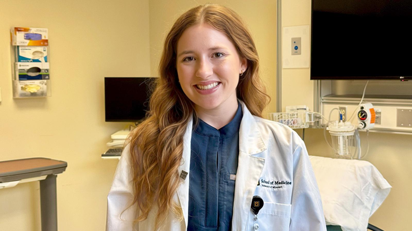 Molly Jones, a Mizzou medical student