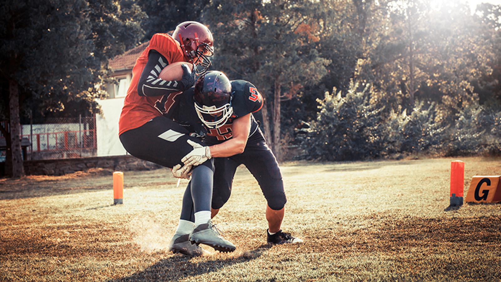 high school football players
