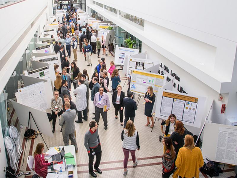 Photo of Health Sciences Research Day 2017.