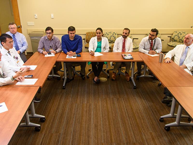 Tumor board in session