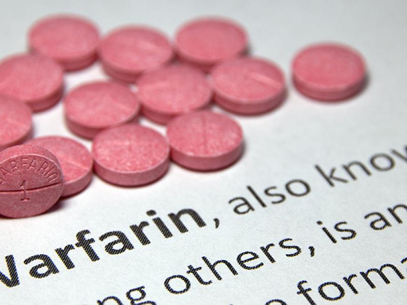 warfarin pills and documentation
