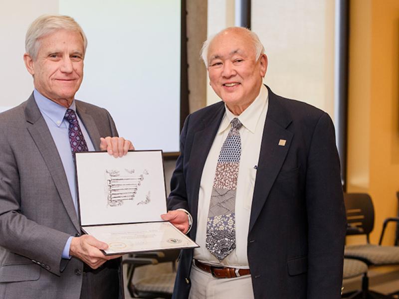 Patrick Delafontaine and Michael Hosokawa