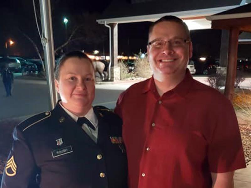 Mindie Roush, Senior Research Lab Technician in the TLRO