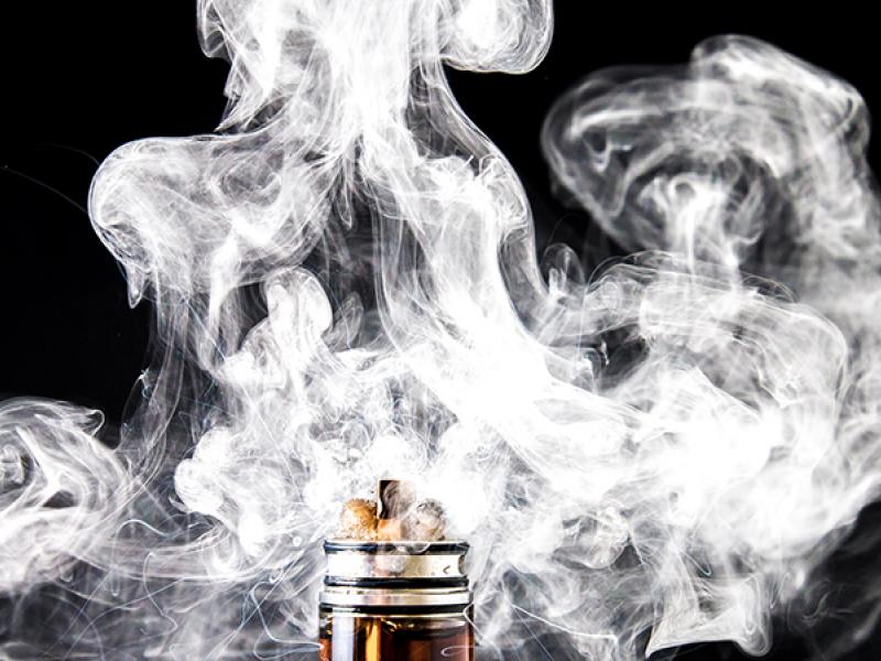Vaping smoke