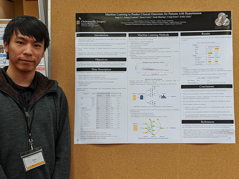  Jinpu Li, MA with poster presentation