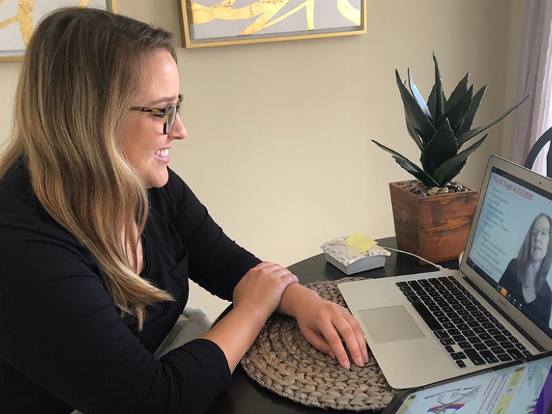 First-year medical student Sophi Farid 