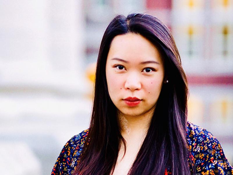 Josephine Luk, a PhD student in the Thompson Lab