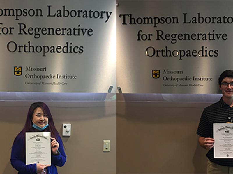 Naomi Lee and Jack Baumann