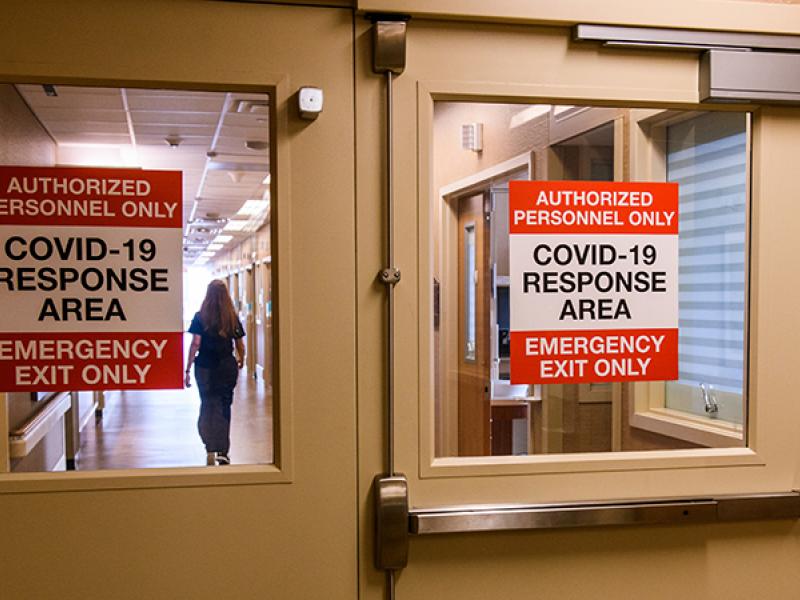 COVID-19 Hospital signs