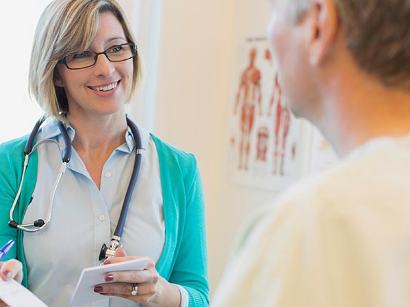 doctor and patient photo