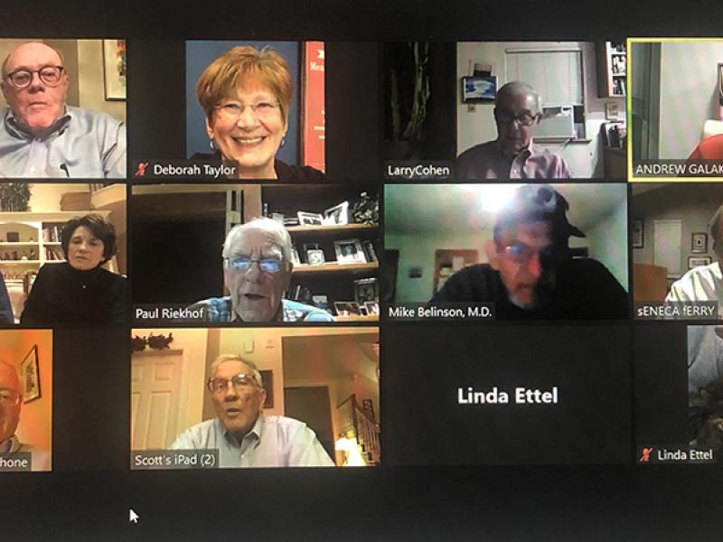 virtual Physicians Alumni Weekend celebration