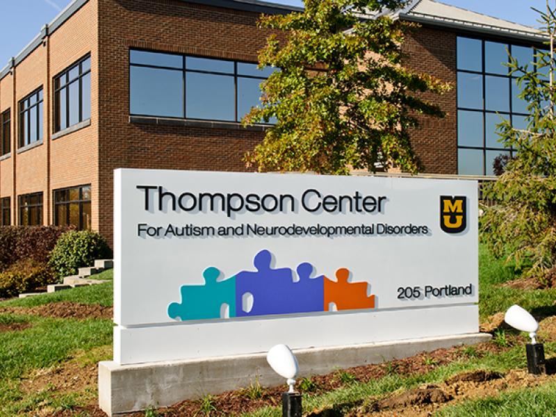 MU Thompson Center for Autism and Neurodevelopmental Disorders building