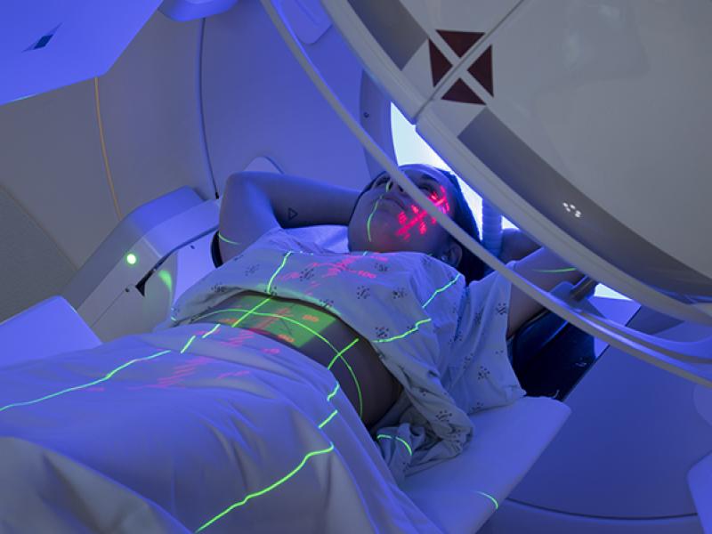 patient in body scanner