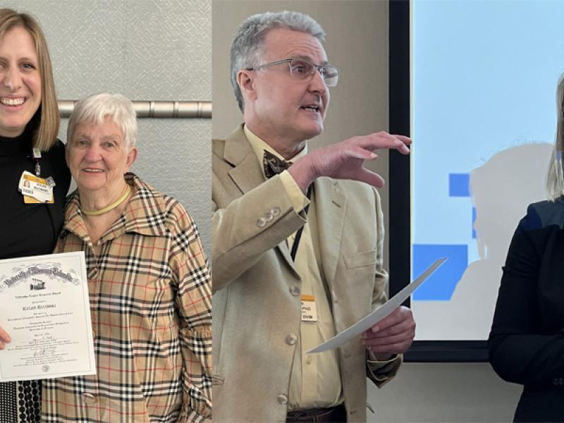 Kylee Rucinski received the 2023 Littlejohn Legacy Award