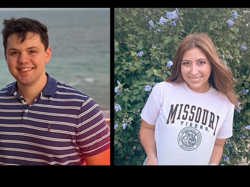 Luke Annin and Gillian Hark