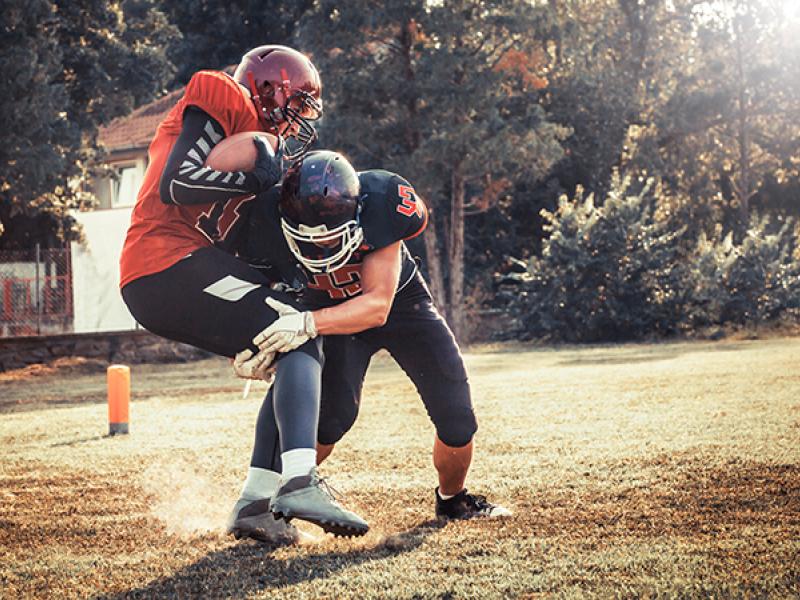 high school football players