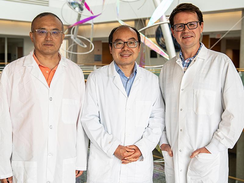Group photo of Influenza Center team members