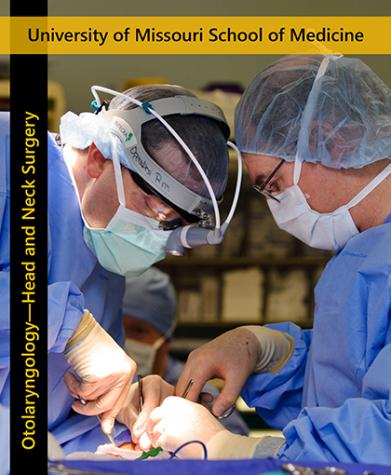 Otolaryngology Residency Brochure cover